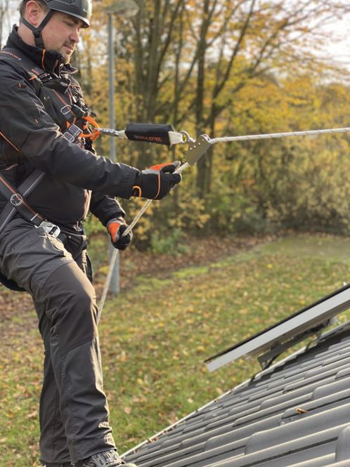 Hovedbilde SKYLOTEC ROOFWORXX KIT fallsikringstau m/redning ...