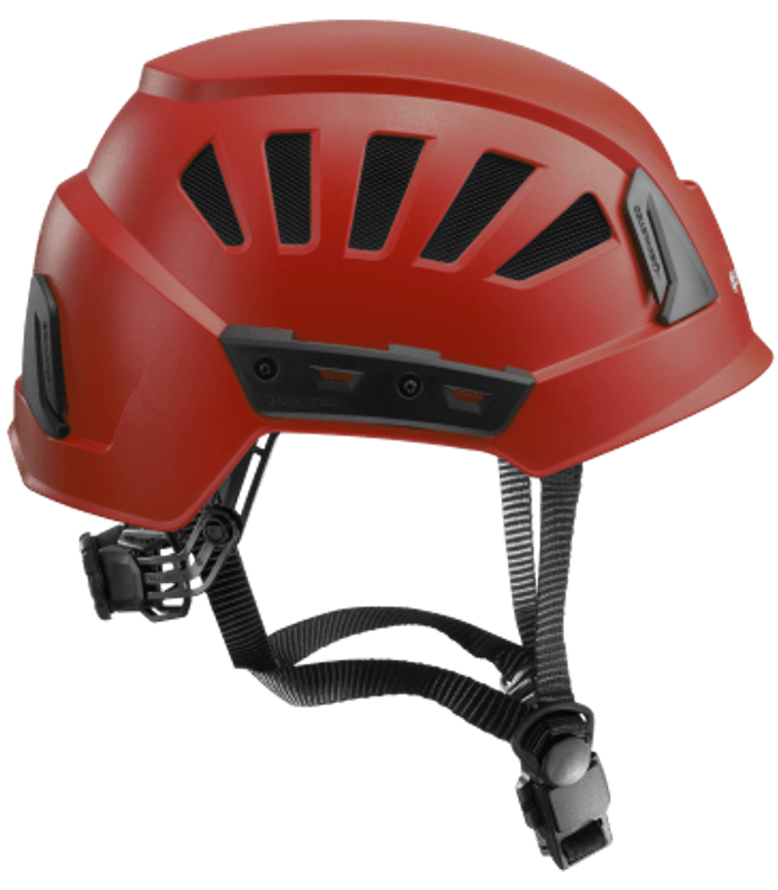 SKYLOTEC INCEPTOR GRX hjelm med hakestropp rød