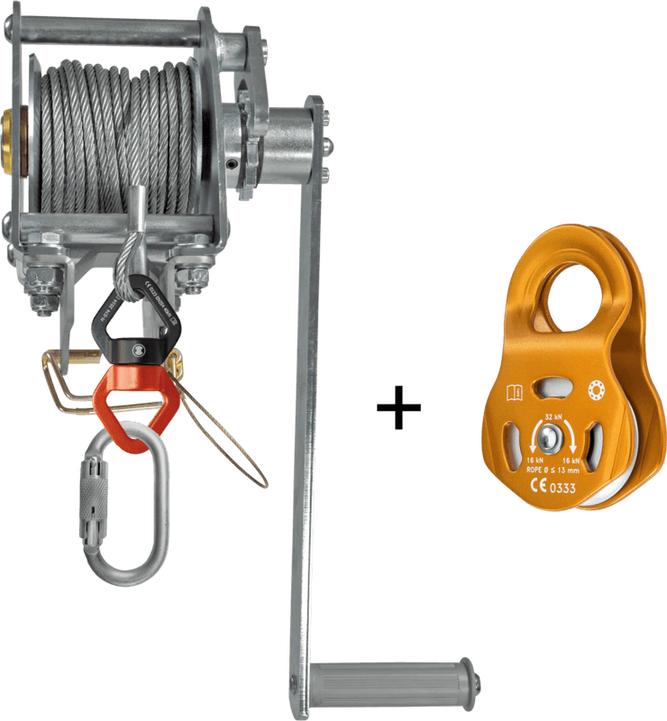 SKYLOTEC TRIBOC T WIND 15,0m vinsj for trefot